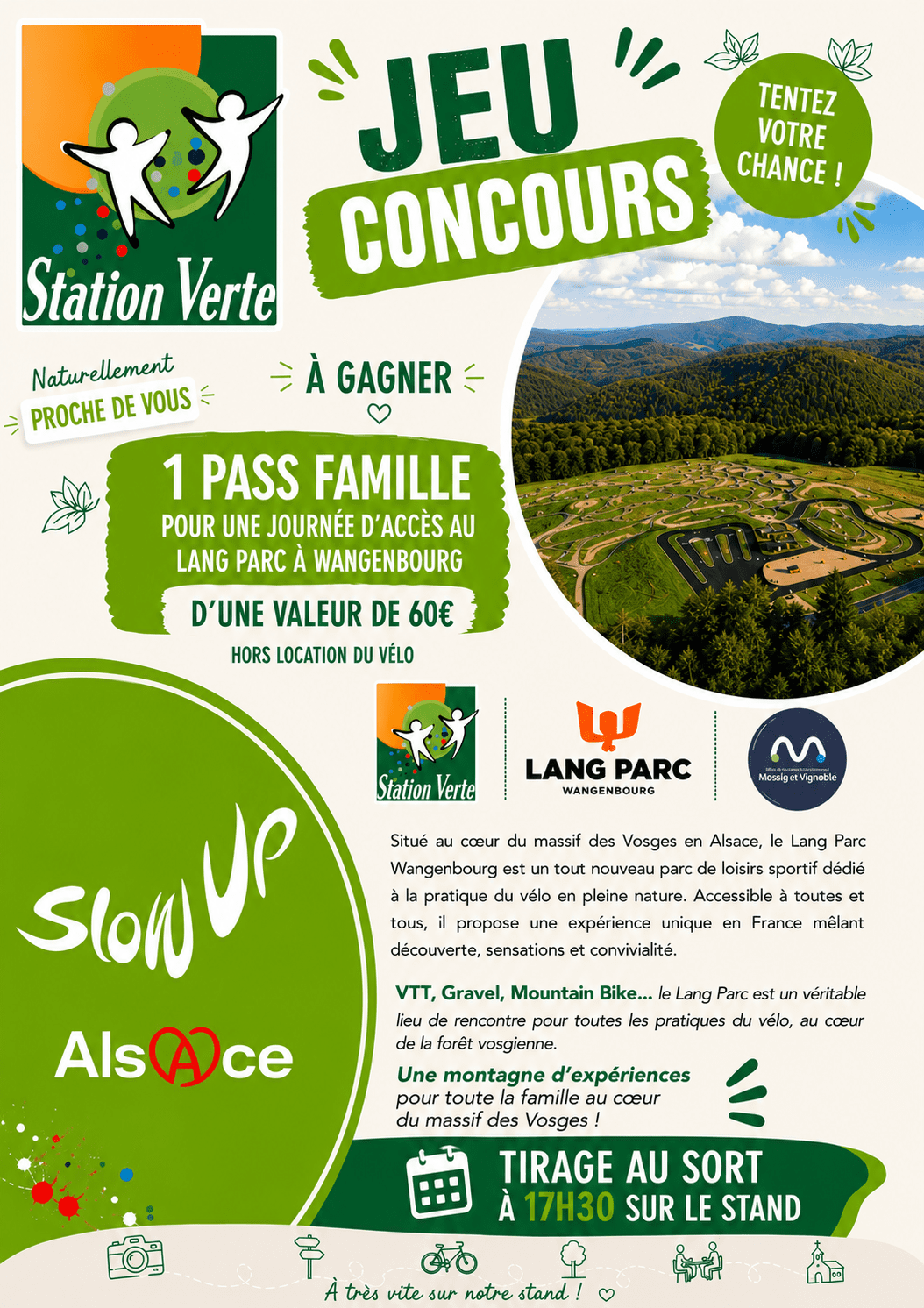 Jeu concours en partenariat avec le Lang Parc de Wangenbourg